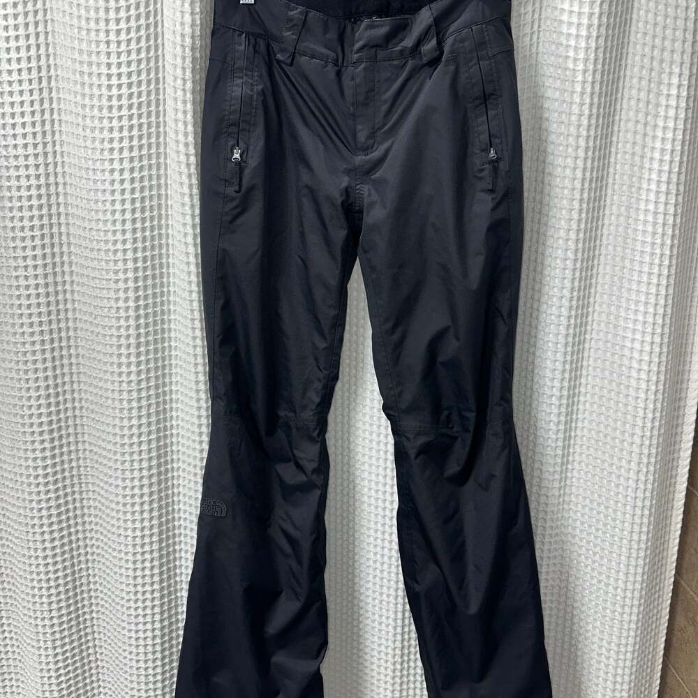 The North Face Dryvent Black Snow Pants, Waterproof Ski Trousers, Size S Womens